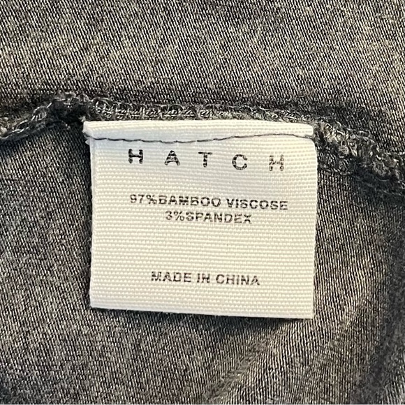 HATCH Hatch-To-Hospital Charcoal Gray Postpartum Bamboo Robe - Picture 12 of 13